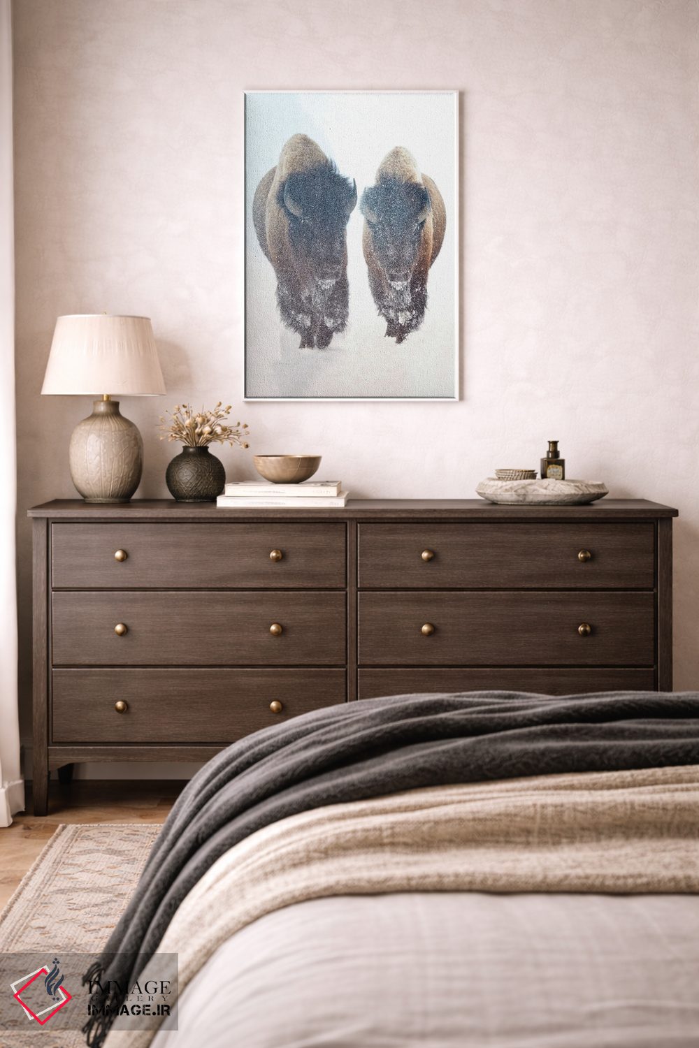 تابلو دکوراتیو شکوفه های آفتابی اثر اولنا آرت - D2W