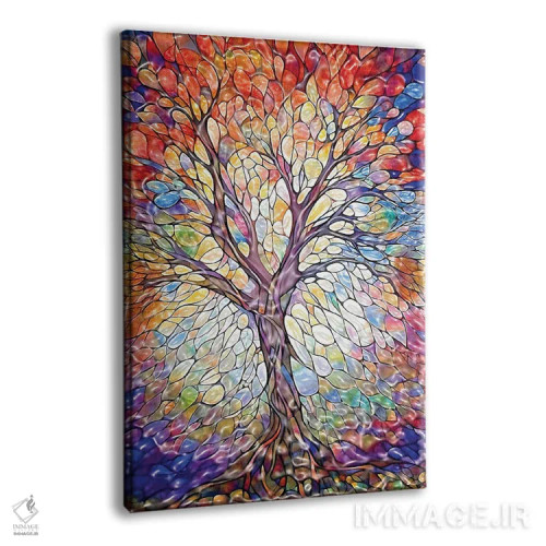 تابلو دکوراتیو تائوی زندگی اثر اولنا آرت - نمای پرسپکتیو محصول