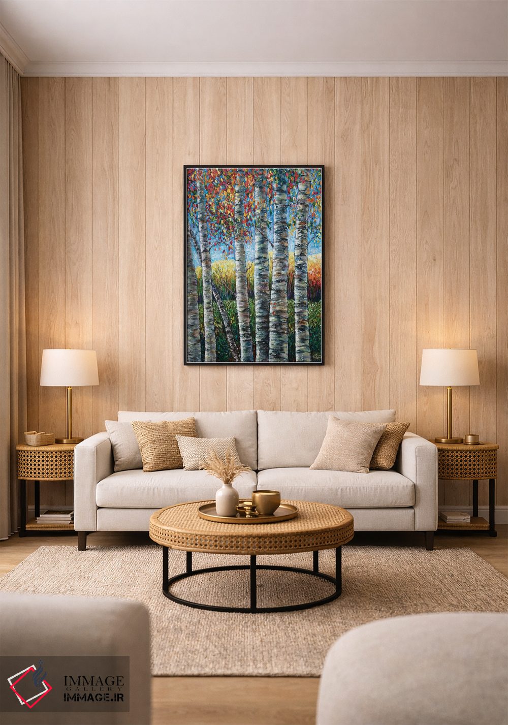 تابلو دکوراتیو بلندی های راکی اثر اولنا آرت - D2B