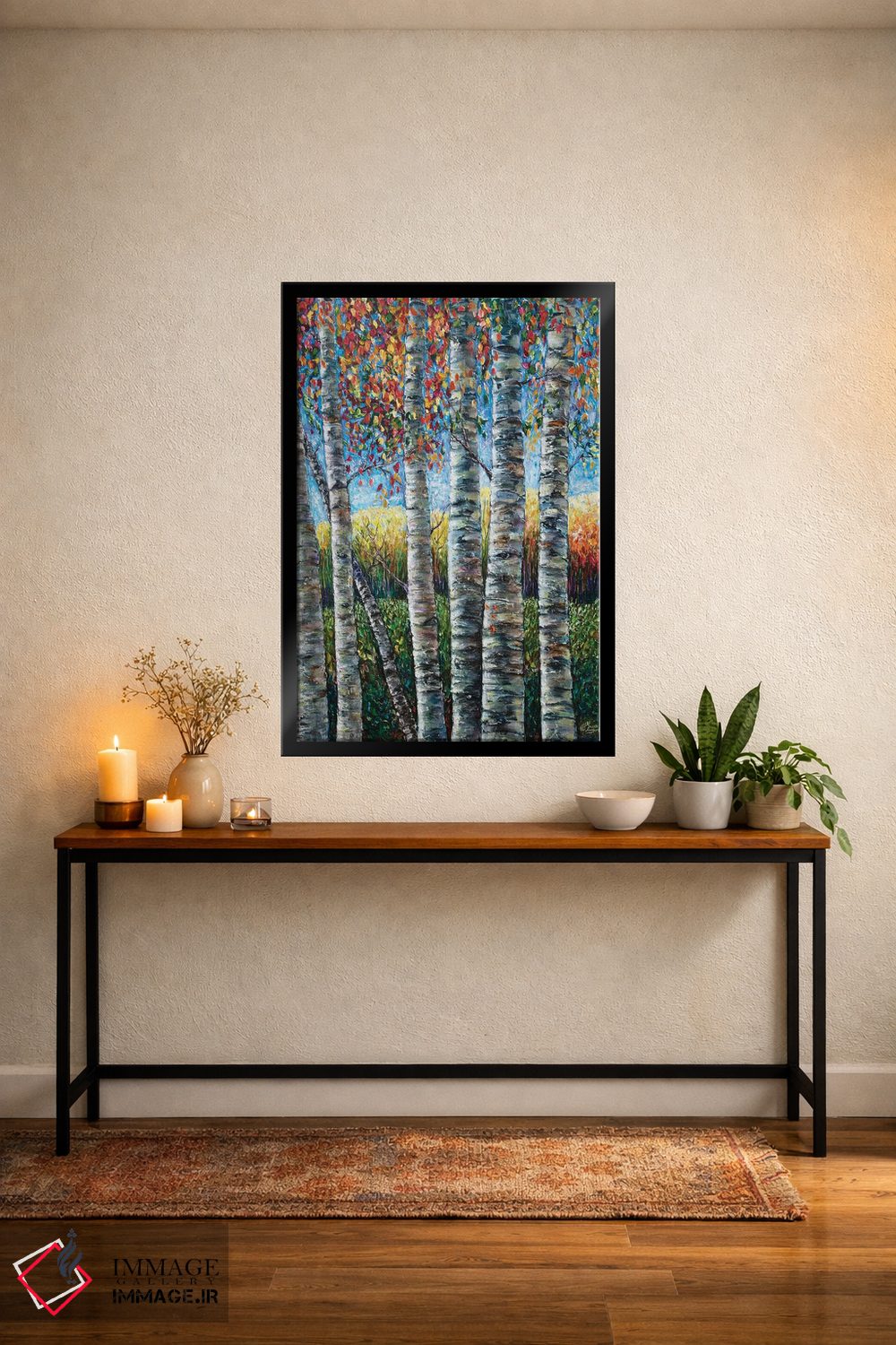 تابلو دکوراتیو بلندی های راکی اثر اولنا آرت - D5B