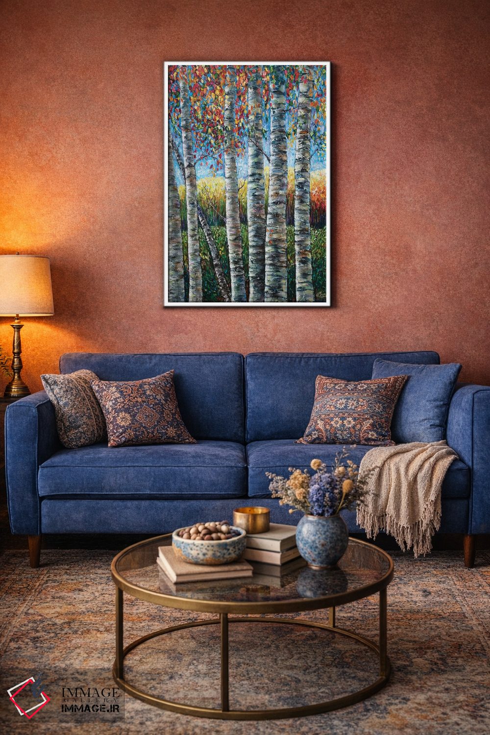 تابلو دکوراتیو بلندی های راکی اثر اولنا آرت - D4W