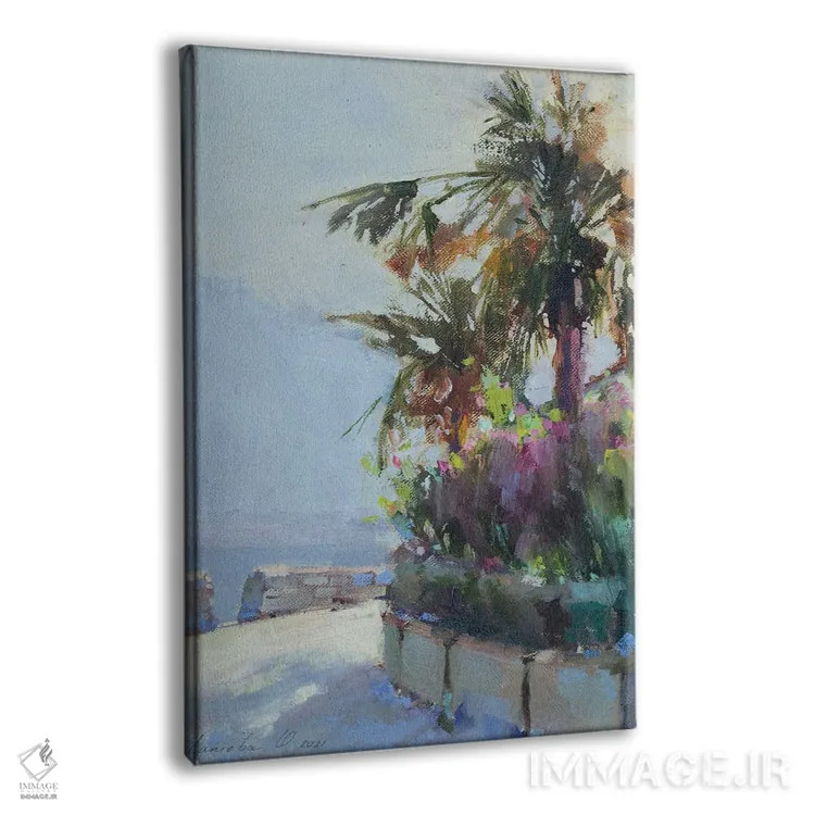 تابلو دکوراتیو پاییز در مونته نگرو اثر اولا لپتیوا - نمای پرسپکتیو محصول