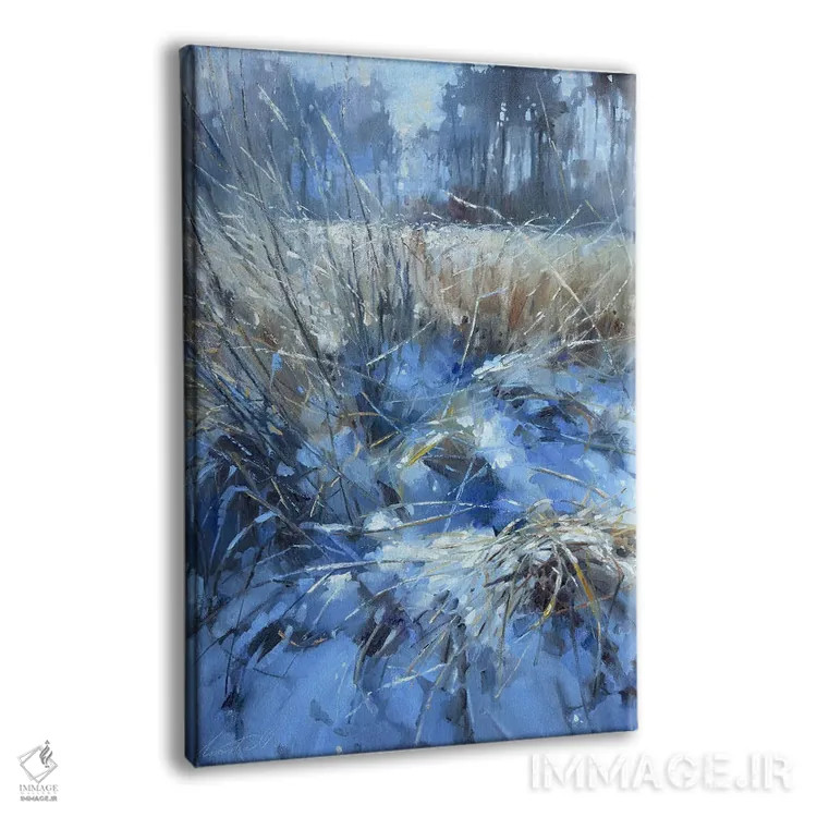 تابلو دکوراتیو آخرین روز ژانویه اثر اولا لپتیوا - نمای پرسپکتیو محصول