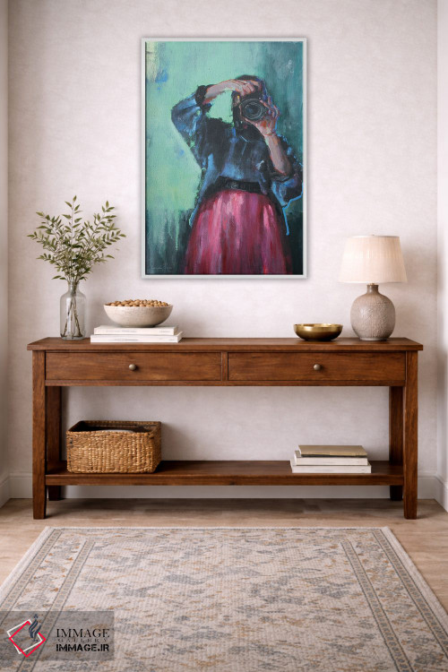 تابلو دکوراتیو لحظه خوش شانسی اثر اولا لپتیوا - D3W