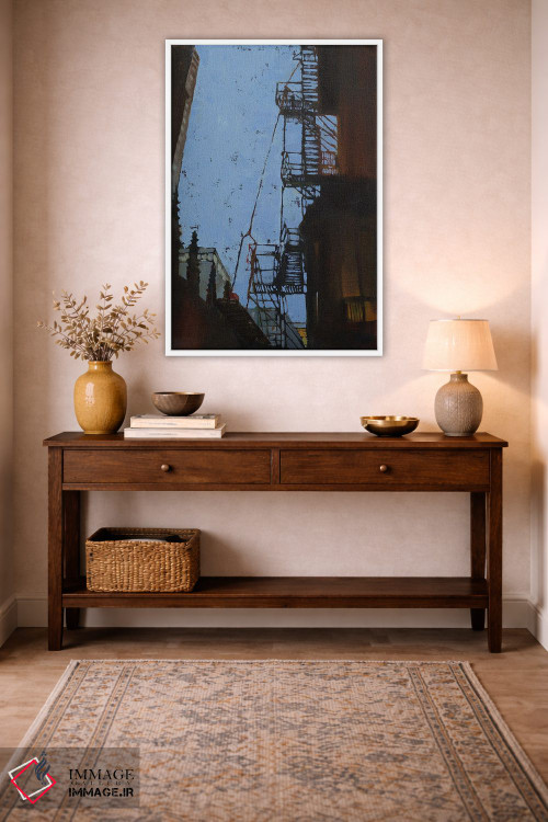 تابلو دکوراتیو راه به بالا اثر اولا لپتیوا - D1W