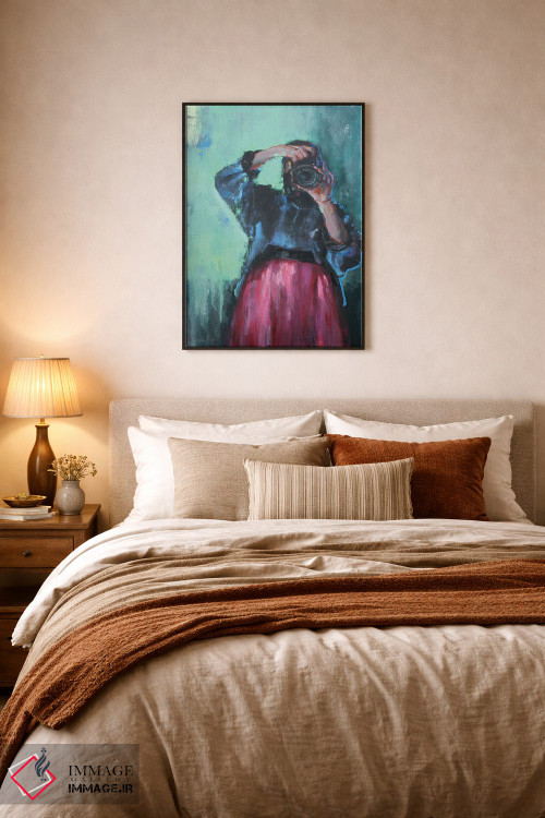 تابلو دکوراتیو لحظه خوش شانسی اثر اولا لپتیوا - D6B