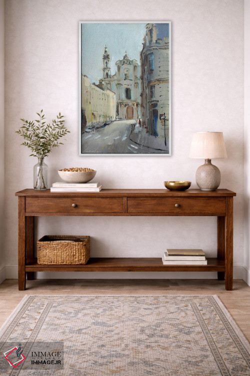 تابلو دکوراتیو کلیسای جامع نانسی اثر اولا لپتیوا - D3W