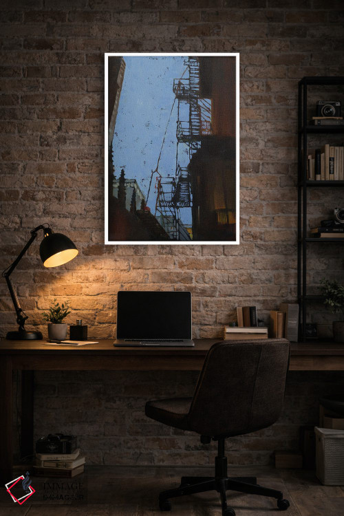 تابلو دکوراتیو راه به بالا اثر اولا لپتیوا - D3W