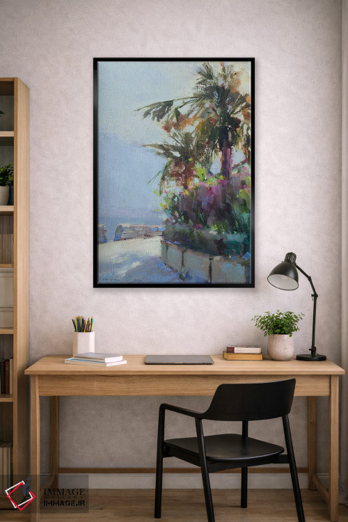 تابلو دکوراتیو پاییز در مونته نگرو اثر اولا لپتیوا - D1B