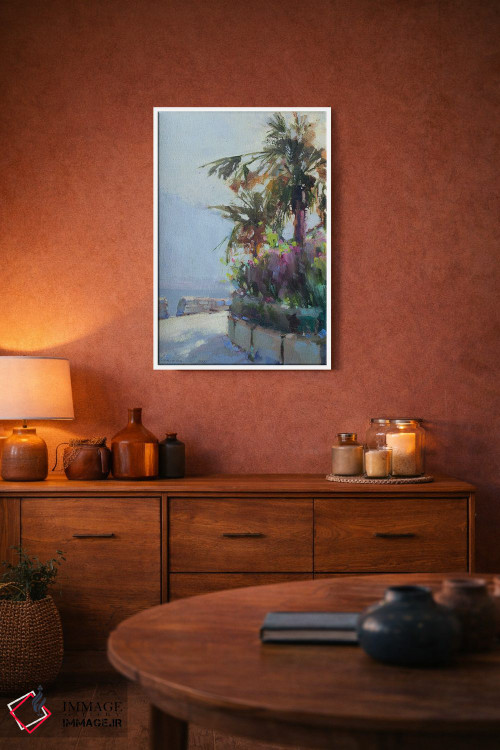 تابلو دکوراتیو پاییز در مونته نگرو اثر اولا لپتیوا - D3W