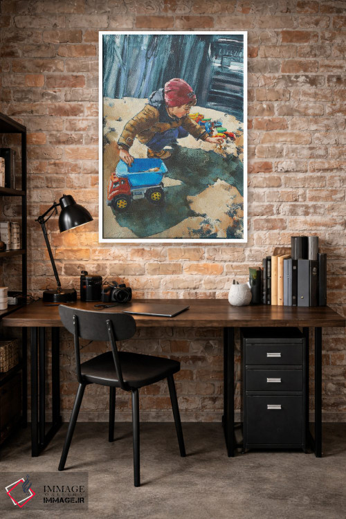 تابلو دکوراتیو لذت های ساده اثر اولا لپتیوا - D1W