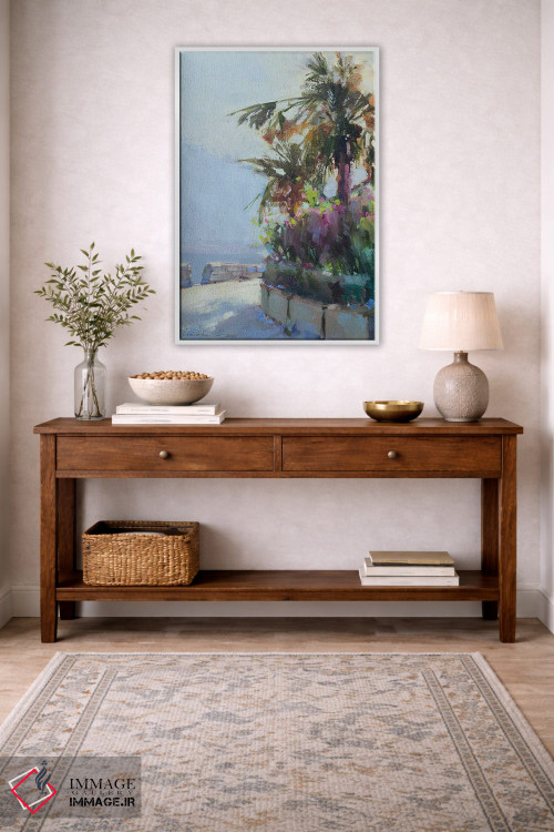 تابلو دکوراتیو پاییز در مونته نگرو اثر اولا لپتیوا - D2W