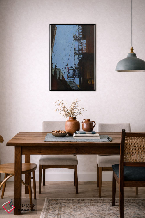 تابلو دکوراتیو راه به بالا اثر اولا لپتیوا - D6B