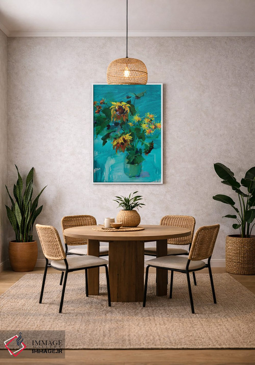 تابلو دکوراتیو روز آفتابی اثر اولا لپتیوا - D1W