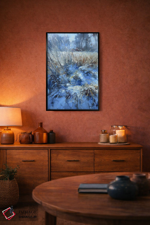 تابلو دکوراتیو آخرین روز ژانویه اثر اولا لپتیوا - D4B