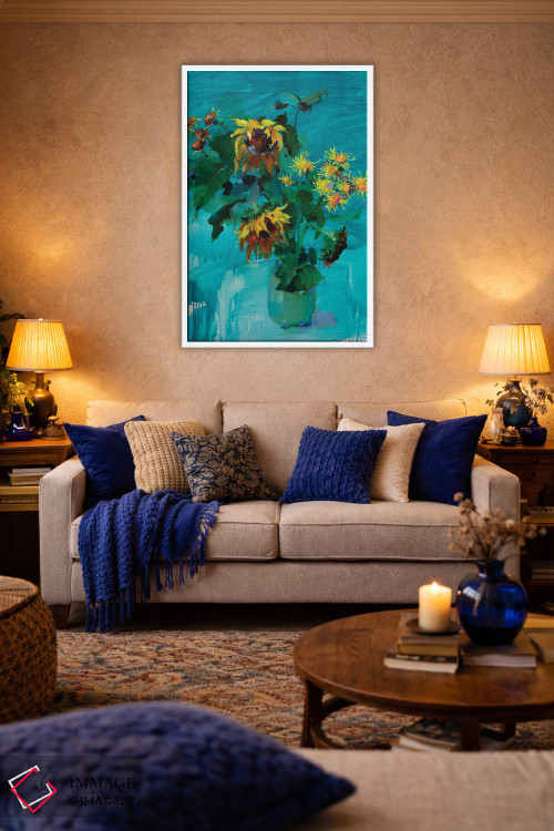 تابلو دکوراتیو روز آفتابی اثر اولا لپتیوا - D2W