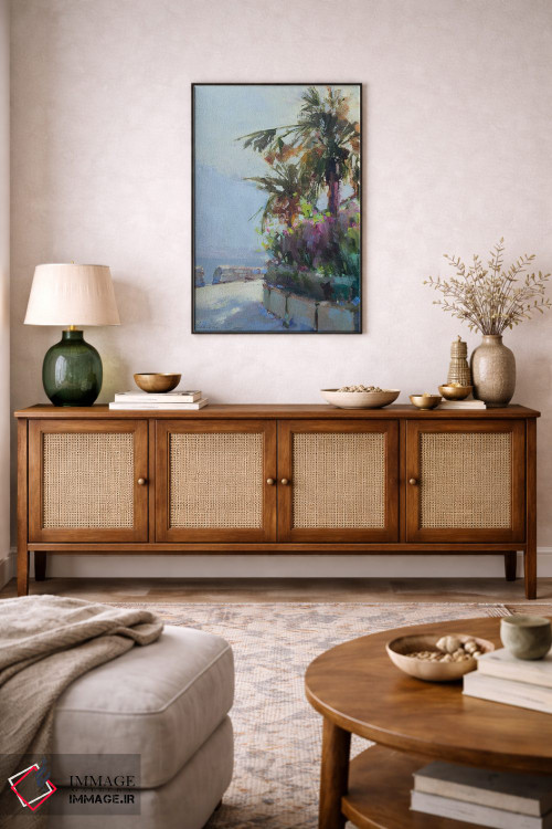 تابلو دکوراتیو پاییز در مونته نگرو اثر اولا لپتیوا - D5B