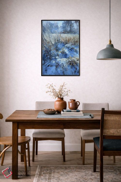 تابلو دکوراتیو آخرین روز ژانویه اثر اولا لپتیوا - D6B