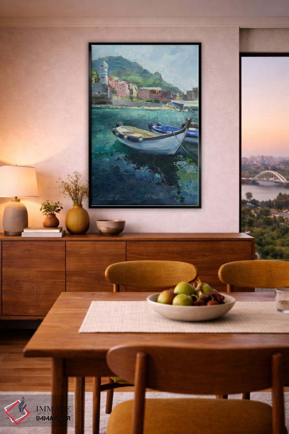 تابلو دکوراتیو ریوماجوره اثر اولا لپتیوا - D6B