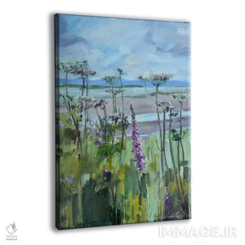 تابلو دکوراتیو زمانی که دریا عقب می نشیند اثر اولا لپتیوا - نمای پرسپکتیو محصول