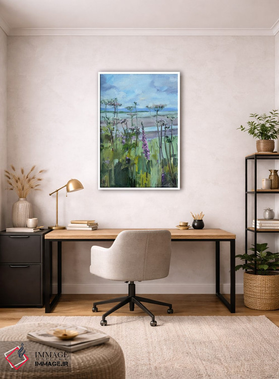 تابلو دکوراتیو زمانی که دریا عقب می نشیند اثر اولا لپتیوا - D4W