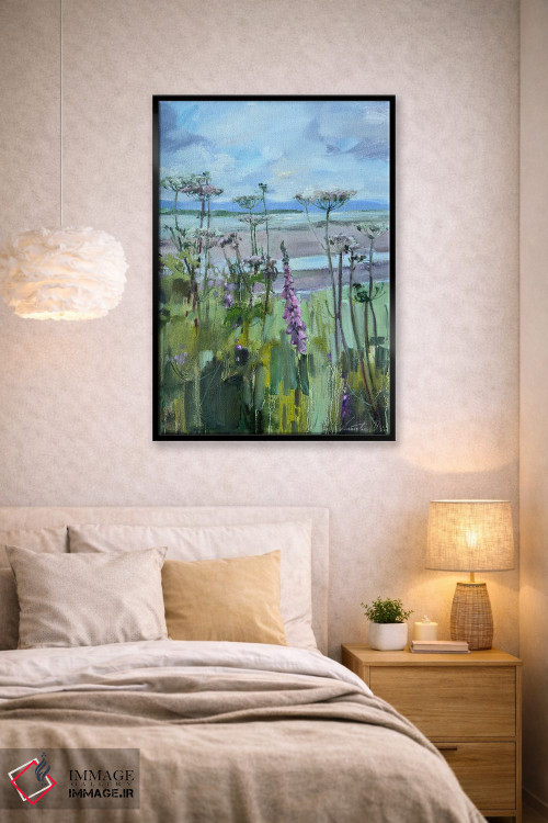 تابلو دکوراتیو زمانی که دریا عقب می نشیند اثر اولا لپتیوا - D3B