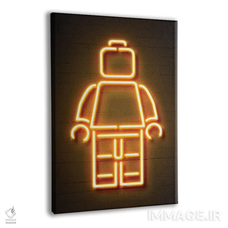 تابلو دکوراتیو مینی فیگ اثر اکتاویان میلو - نمای پرسپکتیو محصول