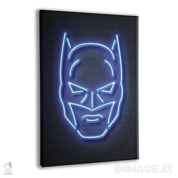 تابلو دکوراتیو بتمن اثر اکتاویان میلو - نمای پرسپکتیو محصول