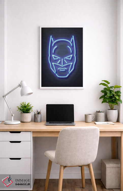تابلو دکوراتیو بتمن اثر اکتاویان میلو - D4W