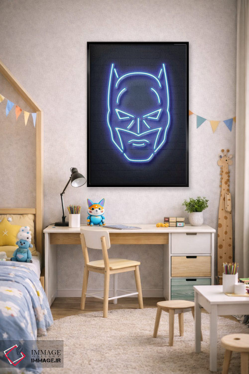 تابلو دکوراتیو بتمن اثر اکتاویان میلو - D2B