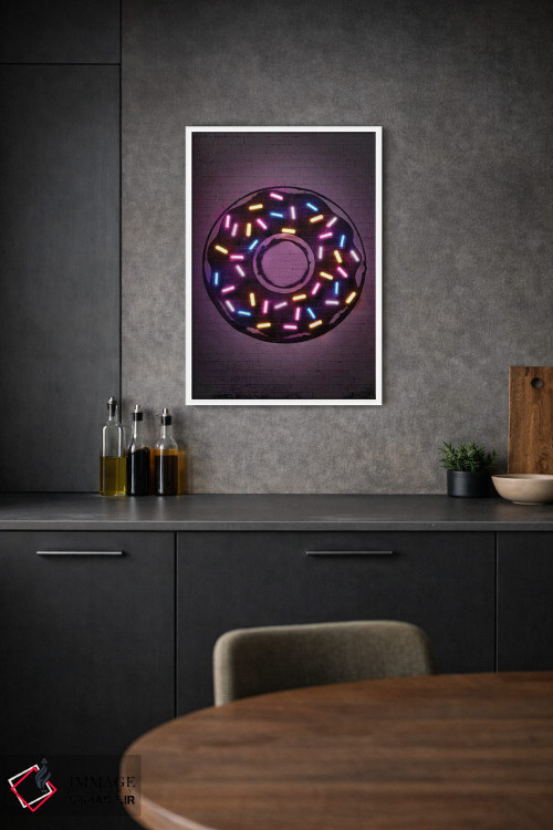 تابلو مینیمال پیراشکی اثر اکتاویان میلو - D1W