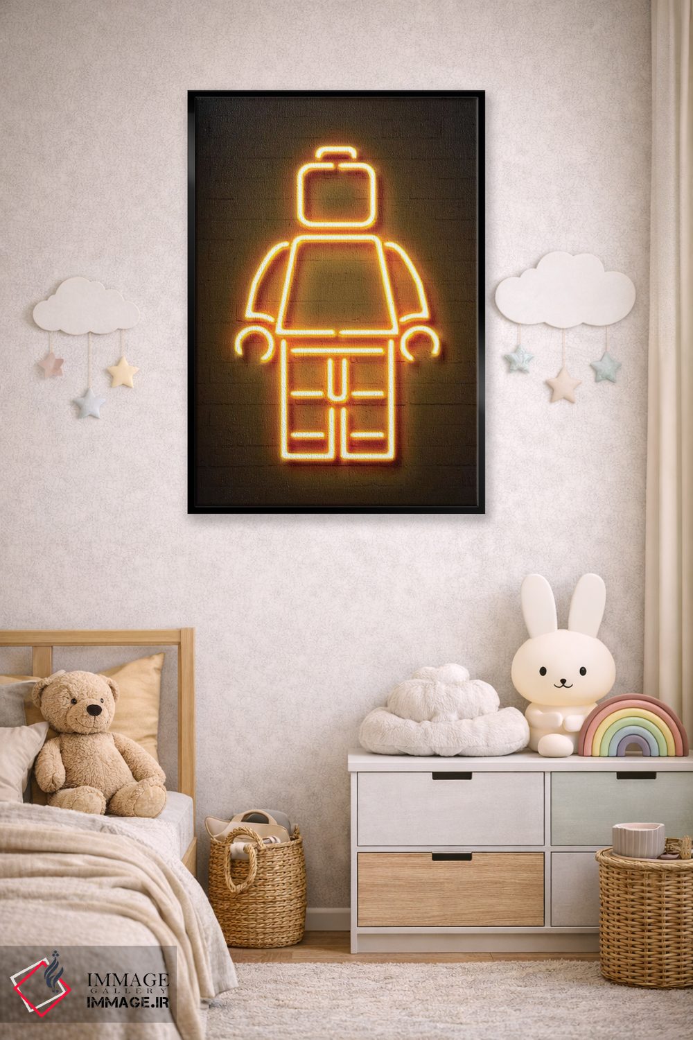 تابلو دکوراتیو مینی فیگ اثر اکتاویان میلو - D6B