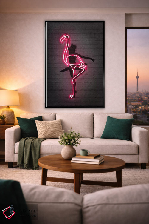 تابلو دکوراتیو رقاص باله اثر اکتاویان میلو - D1B