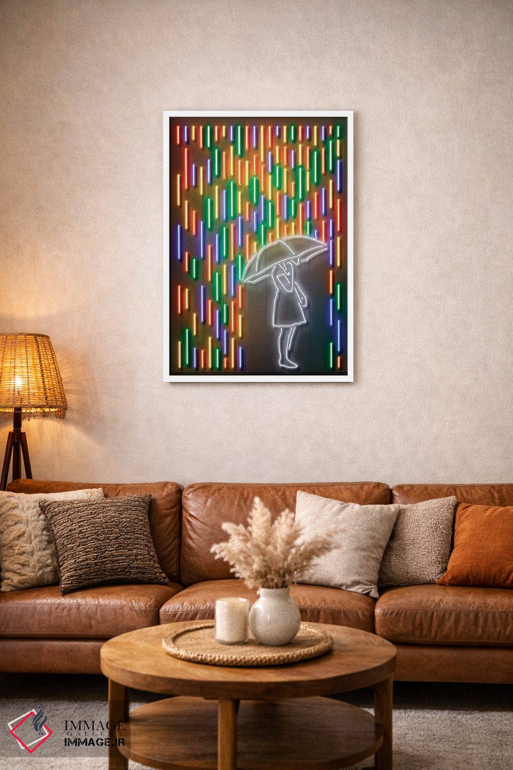 تابلو دکوراتیو باران اثر اکتاویان میلو - D2W