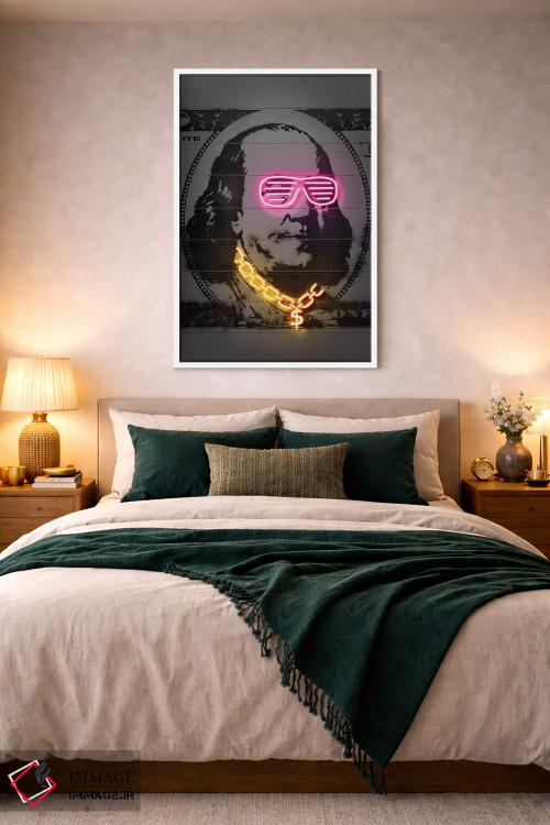 تابلو دکوراتیو فرانکلین اثر اکتاویان میلو - D2W