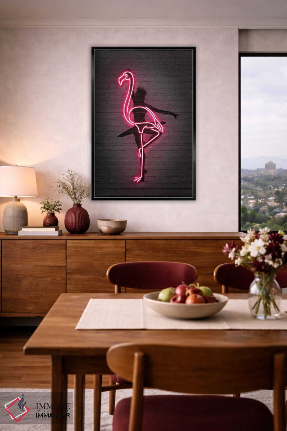 تابلو دکوراتیو رقاص باله اثر اکتاویان میلو - D5B