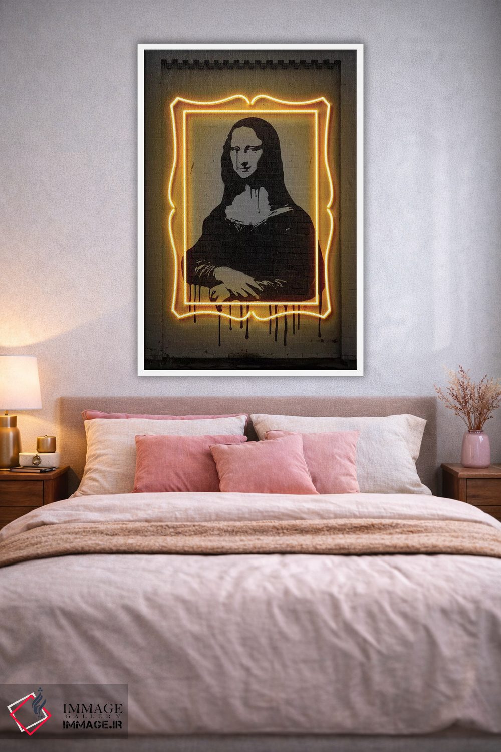 تابلو دکوراتیو مونالیزا اثر اکتاویان میلو - D1W