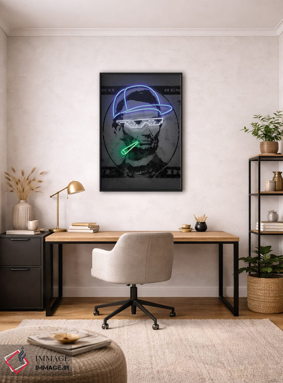 تابلو دکوراتیو لینکلن اثر اکتاویان میلو - D3B