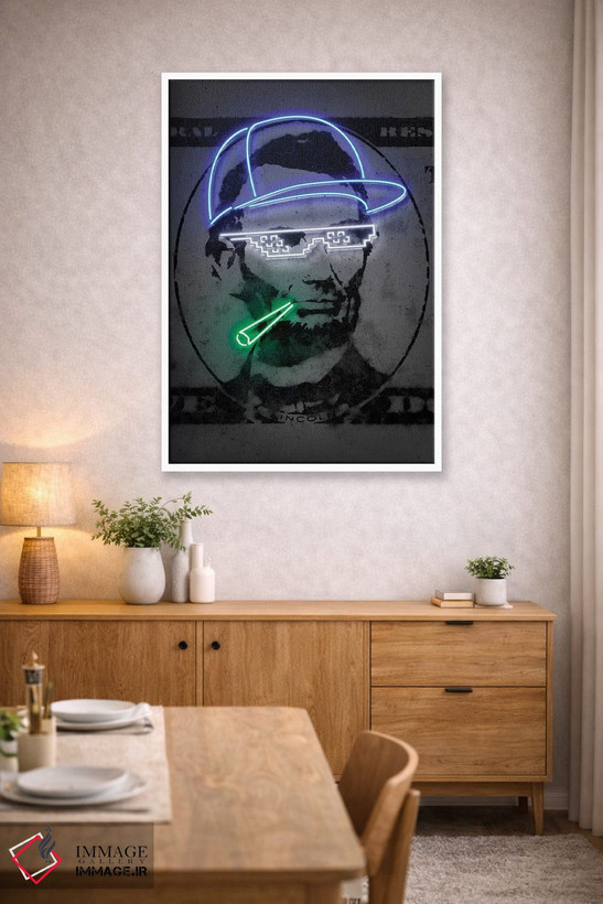 تابلو دکوراتیو لینکلن اثر اکتاویان میلو - D2W