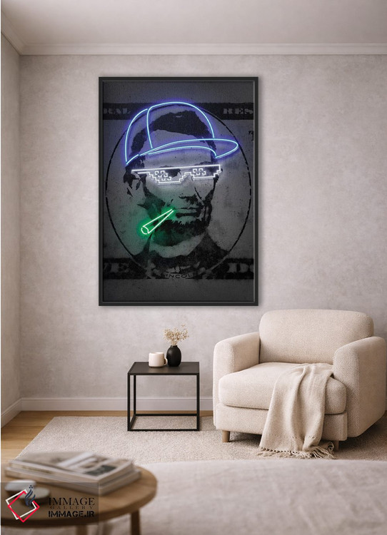 تابلو دکوراتیو لینکلن اثر اکتاویان میلو - D1B