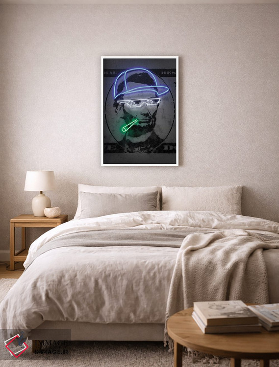 تابلو دکوراتیو لینکلن اثر اکتاویان میلو - D5W