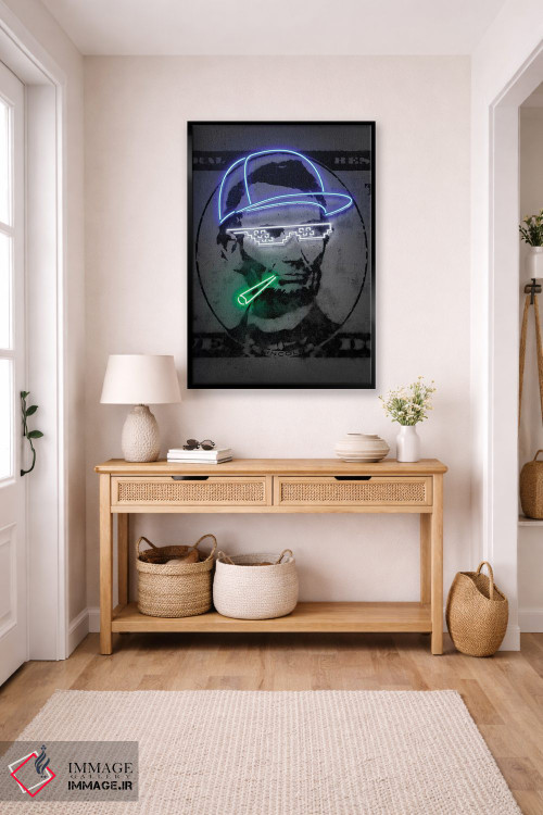 تابلو دکوراتیو لینکلن اثر اکتاویان میلو - D6B