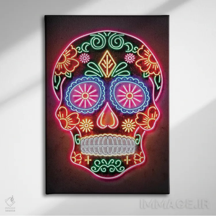 تابلو دکوراتیو روز مردگان اثر اکتاویان میلو - نمای روبهرو روی دیوار