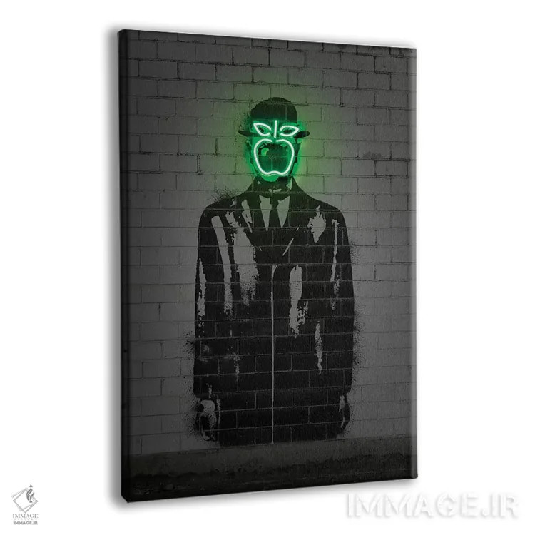 تابلو دکوراتیو پسر انسان اثر اکتاویان میلو - نمای پرسپکتیو محصول