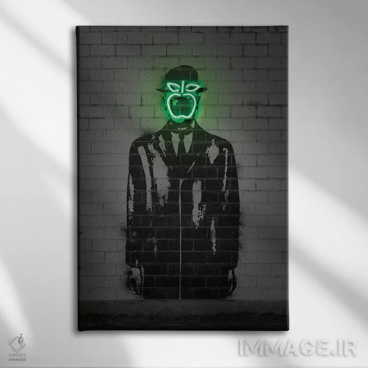 تابلو دکوراتیو پسر انسان اثر اکتاویان میلو - نمای روبهرو روی دیوار