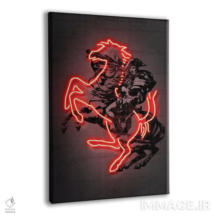 تابلو دکوراتیو ناپلئون اثر اکتاویان میلو - نمای پرسپکتیو محصول