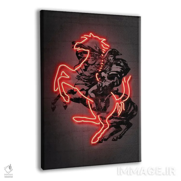 تابلو دکوراتیو ناپلئون اثر اکتاویان میلو - نمای پرسپکتیو محصول