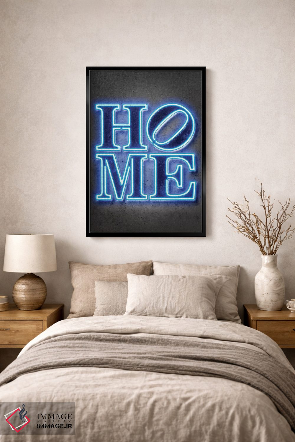 تابلو دکوراتیو خانه اثر اکتاویان میلو - D1B