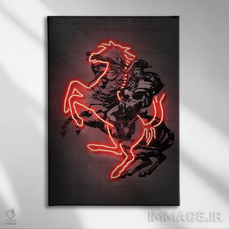 تابلو دکوراتیو ناپلئون اثر اکتاویان میلو - نمای روبهرو روی دیوار