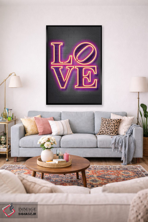 تابلو دکوراتیو عشق اثر اکتاویان میلو - D1B